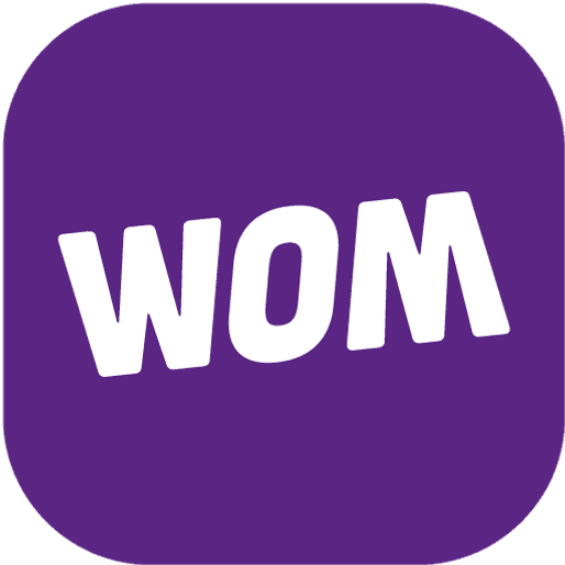 Logo de WOM